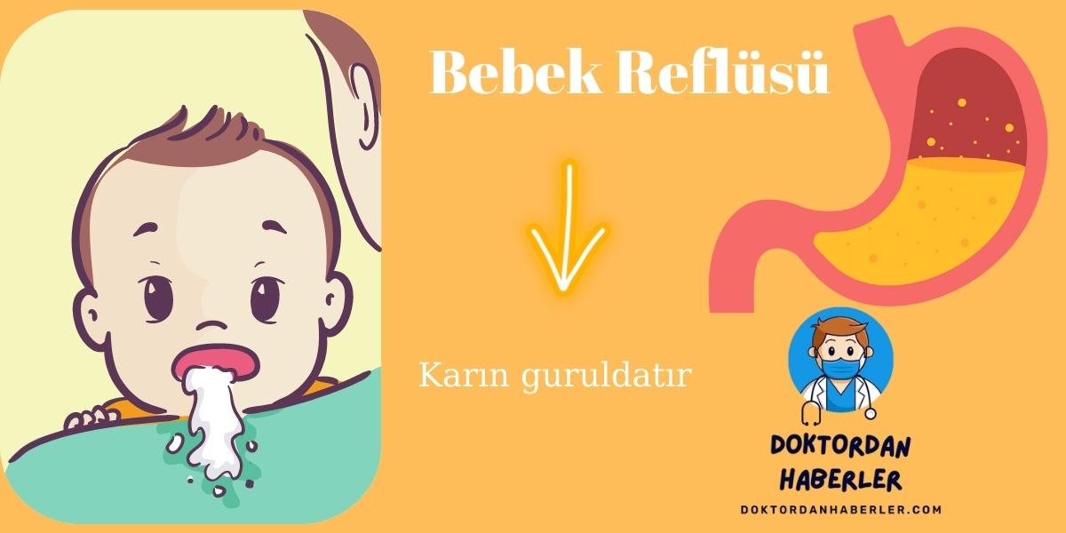 karın guruldaması sebeplerinden biridir reflü
