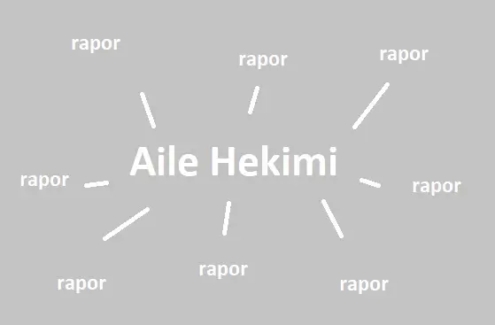 aile hekiminin verdiği raporlar