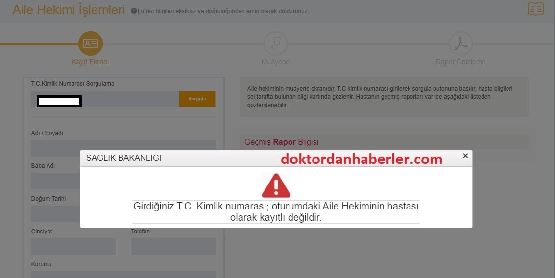 En Kolay "Spor için Sağlık Raporu" Alma Rehberi aile hekimi e-sporcu sağlık raporu