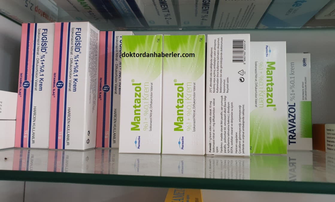 eczaneden mantazol krem muadili ilaçlar